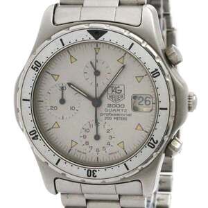 TAG HEUER Chronograph Quartz Stainless Steel Mens Watch 272.006